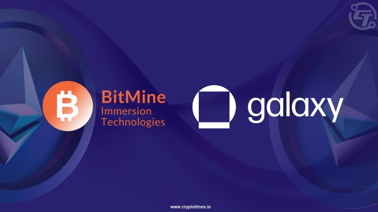 Bitmine 从 Galaxy Digital 收到 14,665 ETH