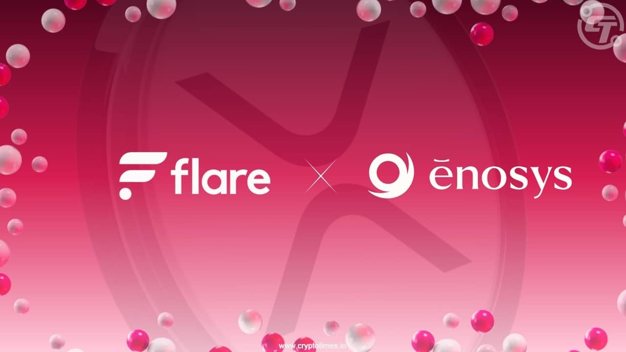 Flare Network与Enosys联合推出首款XRP抵押稳定币