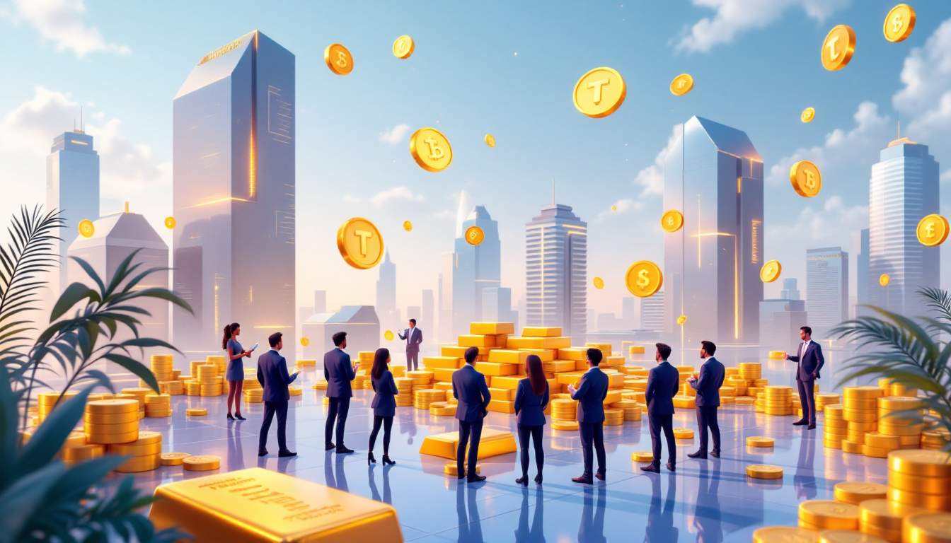 Tether的雄心扩张：黄金支持加密货币的未来