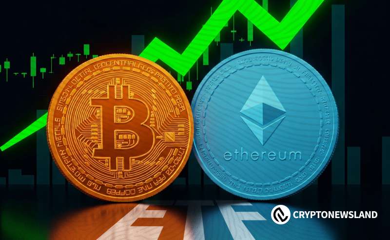 比特币ETF单日流入4.77亿美元 以太坊ETF新增1.41亿美元投资