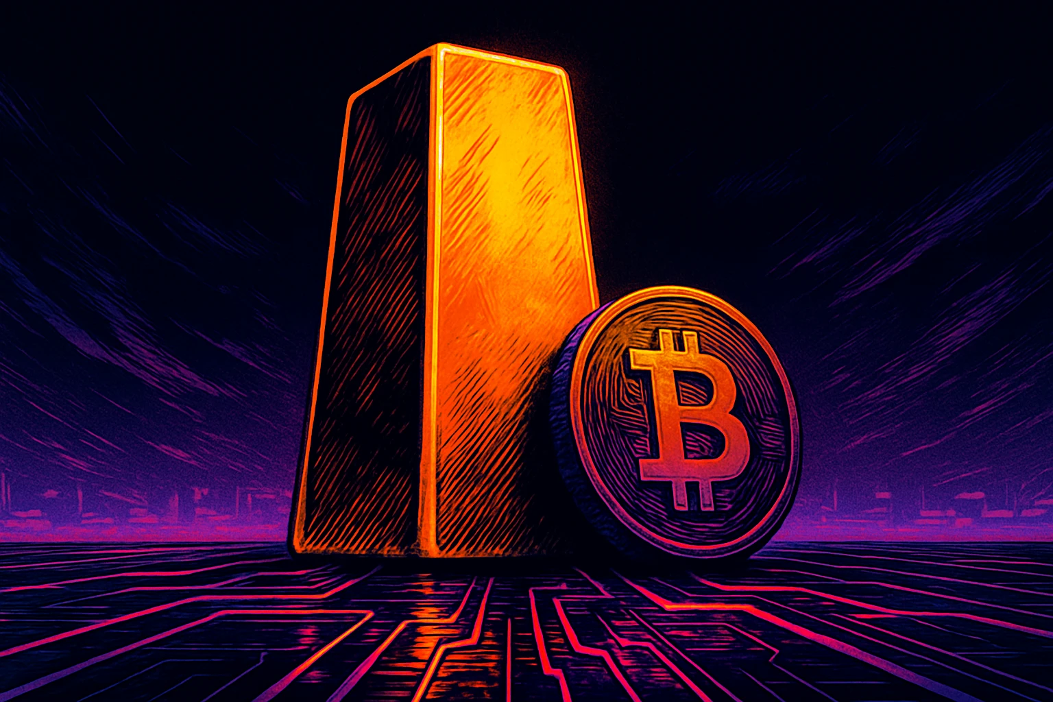 为何黄金今年涨幅远超比特币，但我并不担心 BTC？