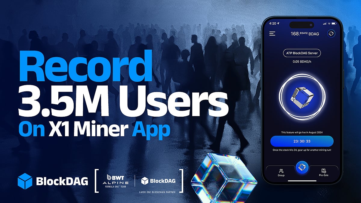 Paydax引发DeFi热议，IPO Genie扩张，而BlockDAG的X1应用用户数突破350万！