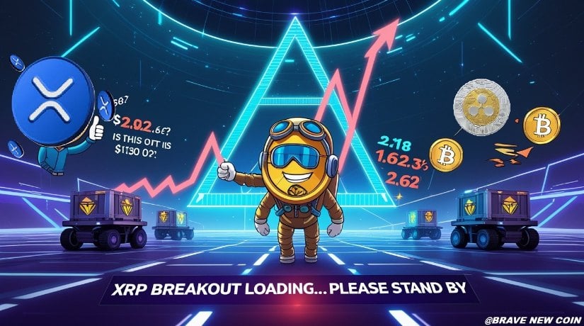 XRP价格预测：XRP蓄势待发，三角形态与比特币涨势遥相呼应，ETF动能助力，第三浪目标上看2.62美元